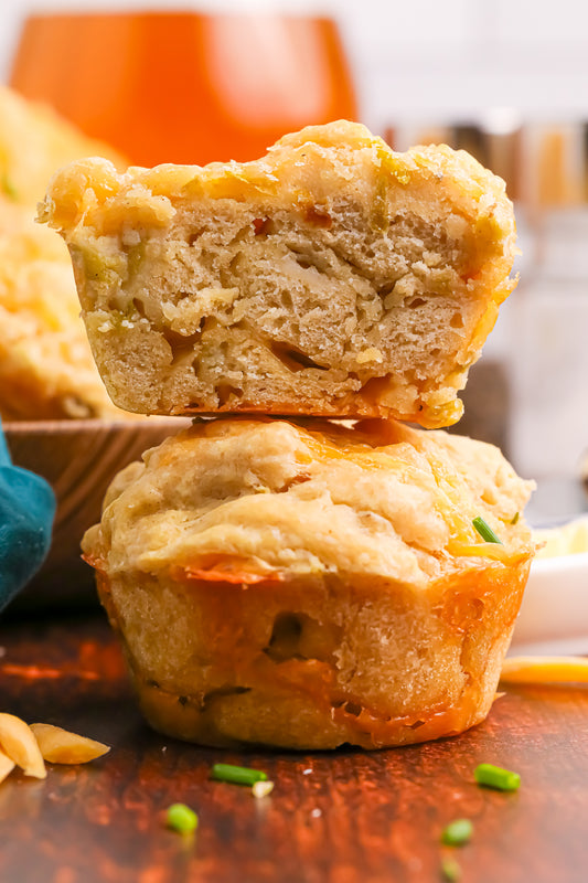x SALE! Beer Cheese Bread Muffins Set 3 - Semi-Exclusive Recipe