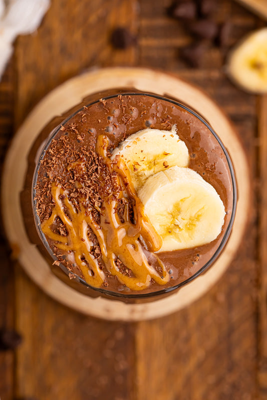 PB Chocolate Banana Smoothie - Exclusive Recipe