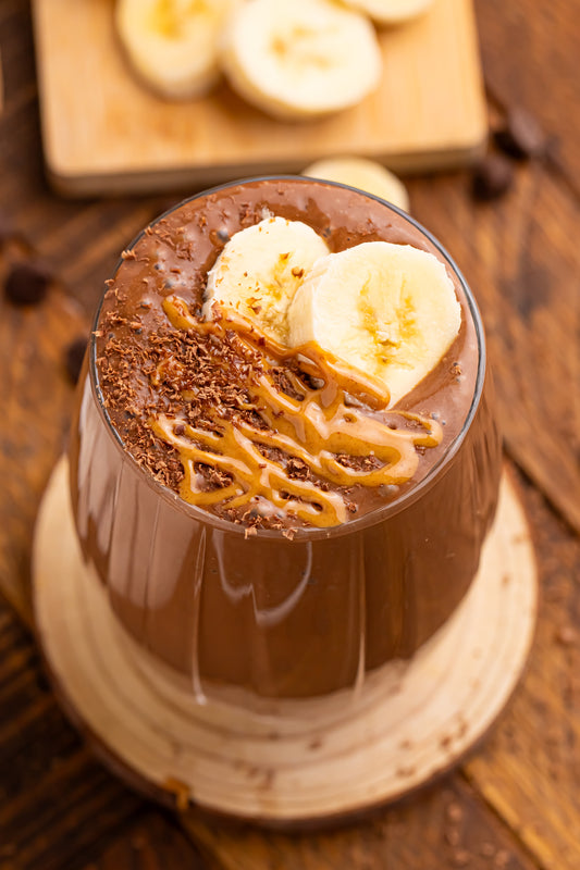 PB Chocolate Banana Smoothie - Exclusive Recipe